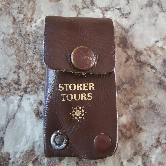 Vintage Storer Tours Travel Manicure Set – USA – With Leather Case Practical - Picture 6 of 8